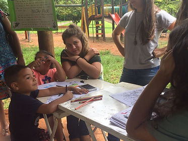 Foto do projeto de educação ambiental "verdeperto".