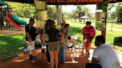 Foto do projeto de educação ambiental "verdeperto".