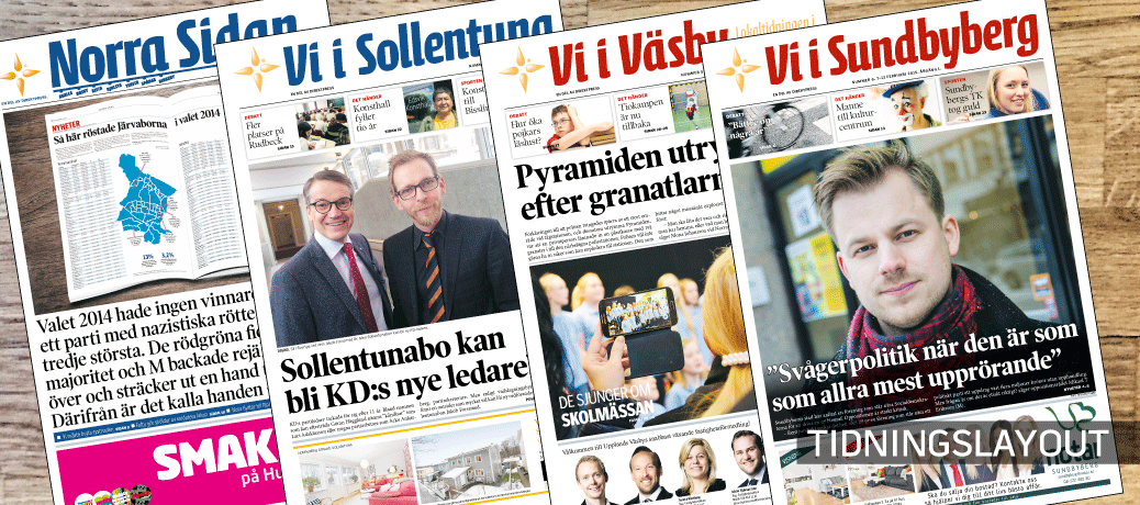 Tidningslayout
