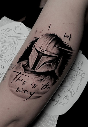 mandalorian tattoo Netherlands