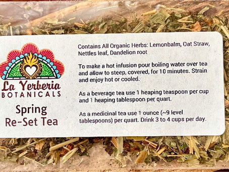 Spring Re-Set Tea: Detox and Nourish