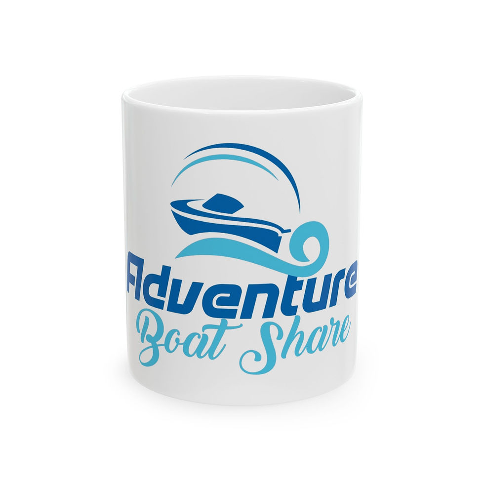 Adventure Boat Share Mug 11oz