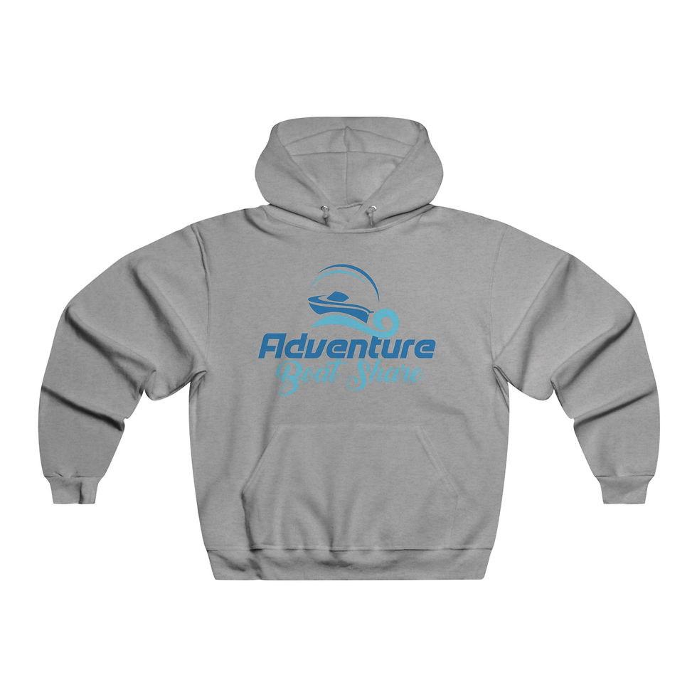 Thumbnail: Men's Adventure Boat Share Hooded SweatShirt (High Quality)