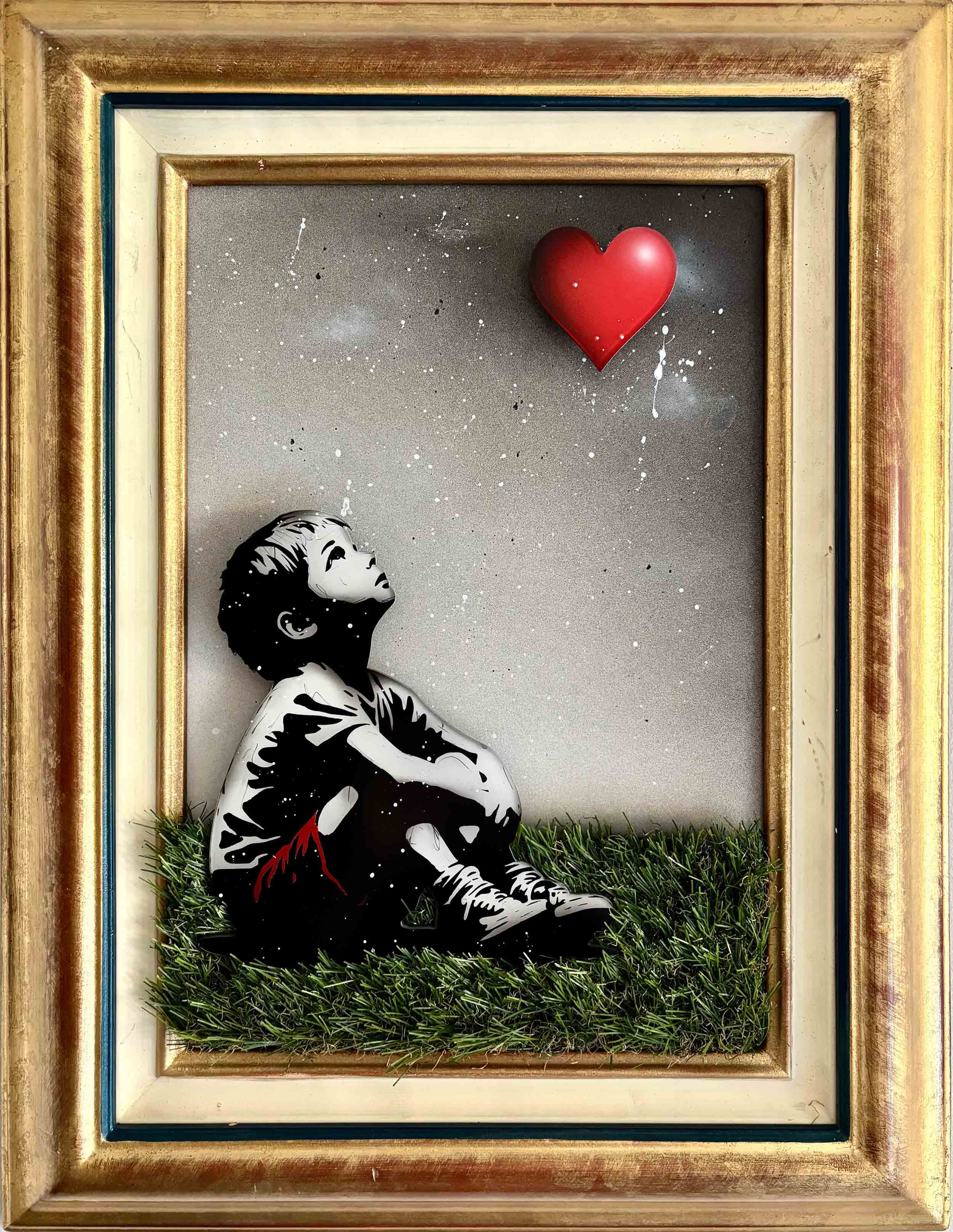 EZNOP - Réflexion silencieuse - 49x37cm