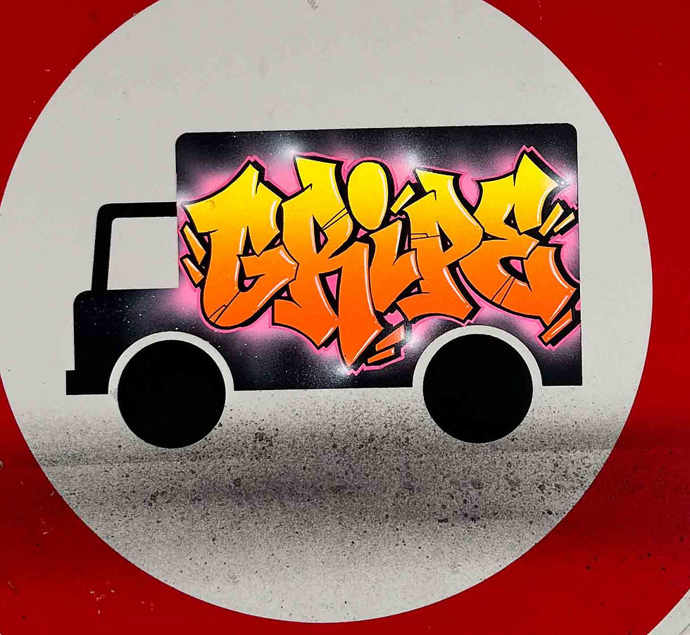 Miniature : GRIPE - Truck Roadsign - 46cm