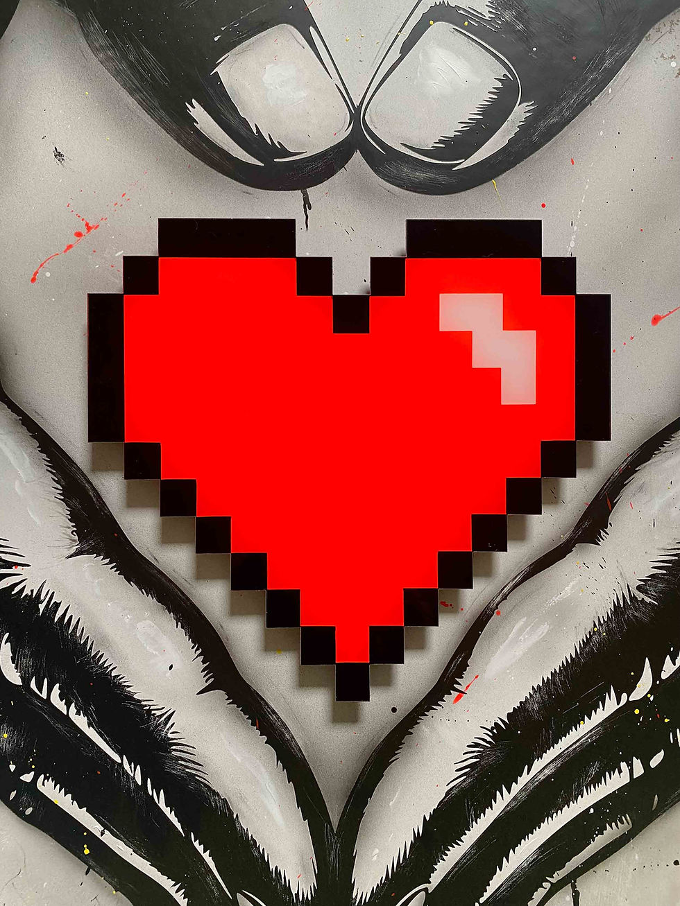 Miniature : EZNOP - un geste d’amour - 96x124cm