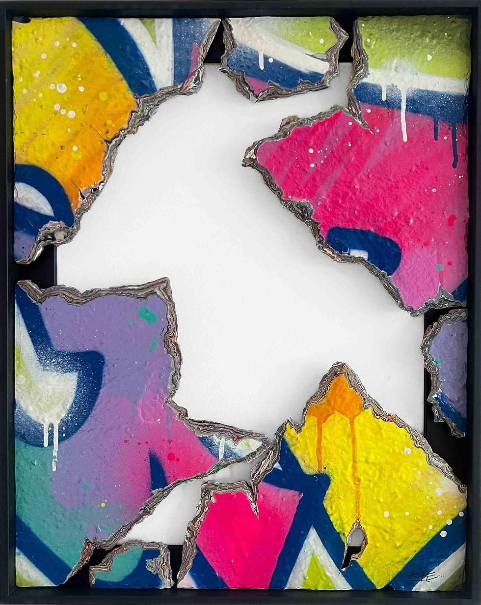 GRIPE - Fragmentation - 51x63cm