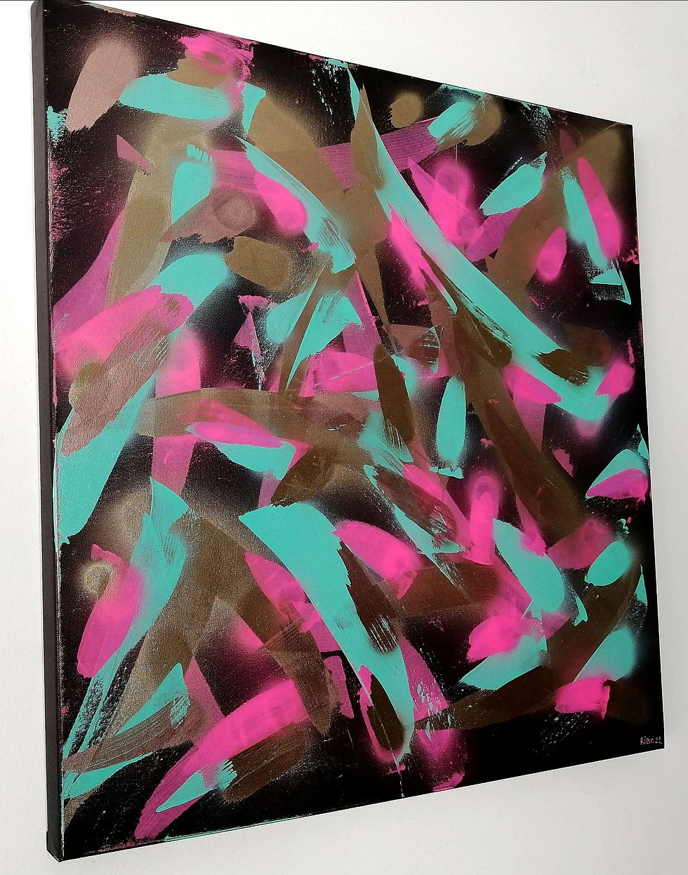 Miniature : RIBO Matthieu - FUSION#03 - 80x80cm