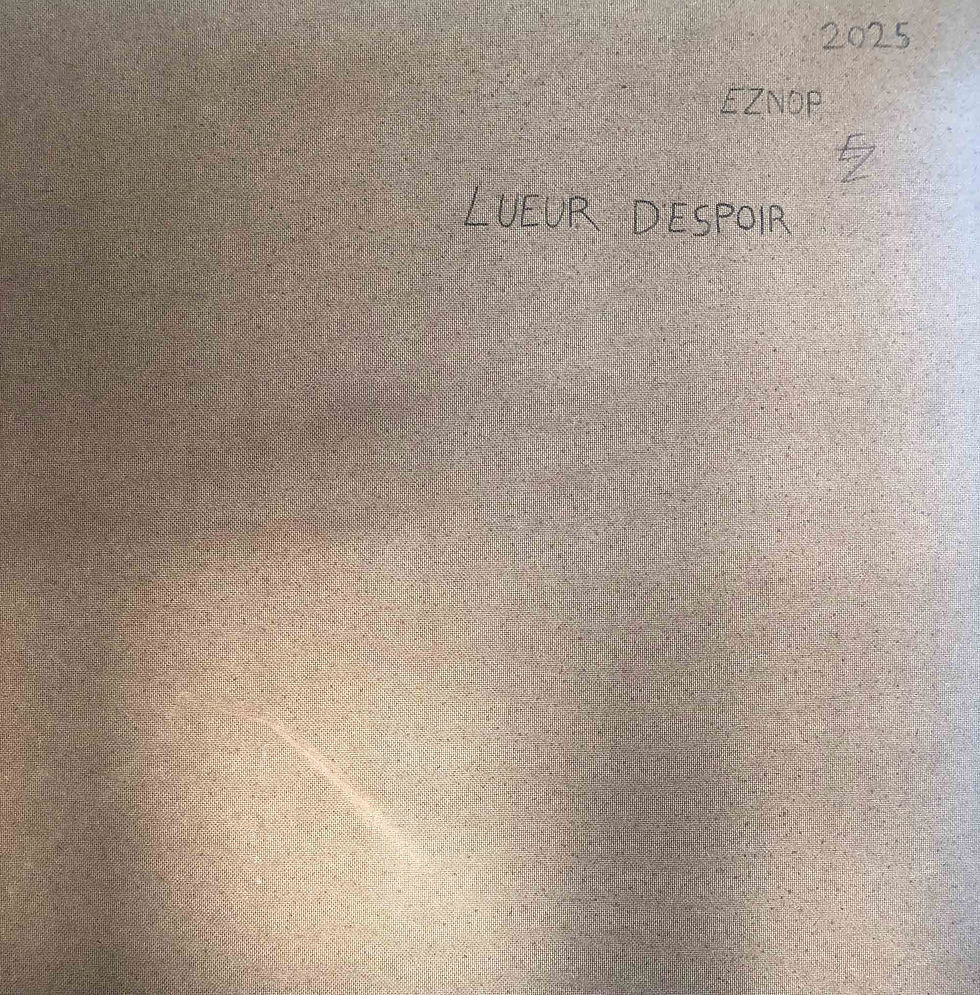 Miniature : EZNOP - Lueur d’espoir - 98x98cm