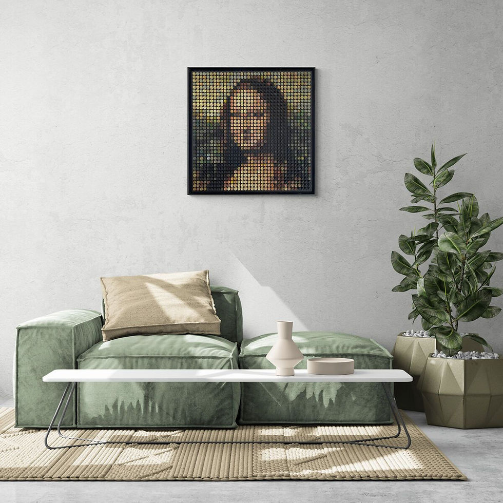 Miniature : LA STREET GALERIE - Oliver NEY - Mona Lisa - 98x98cm