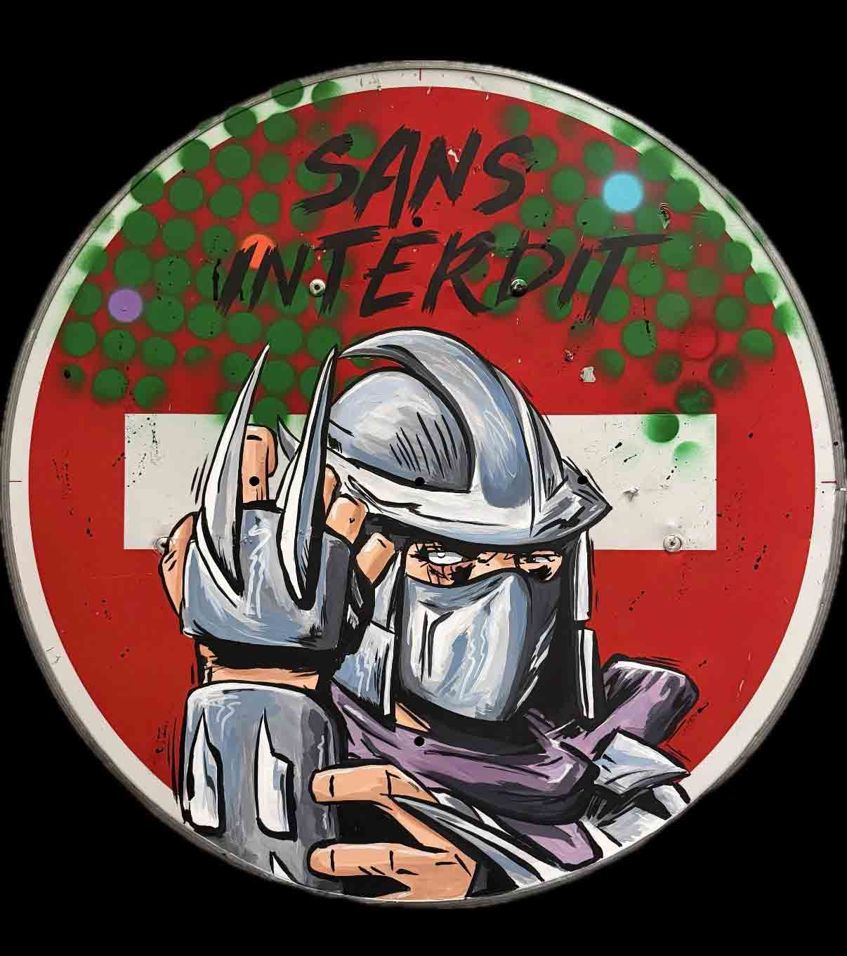 Les Artistes Anonymes - Shredder - 66x3cm