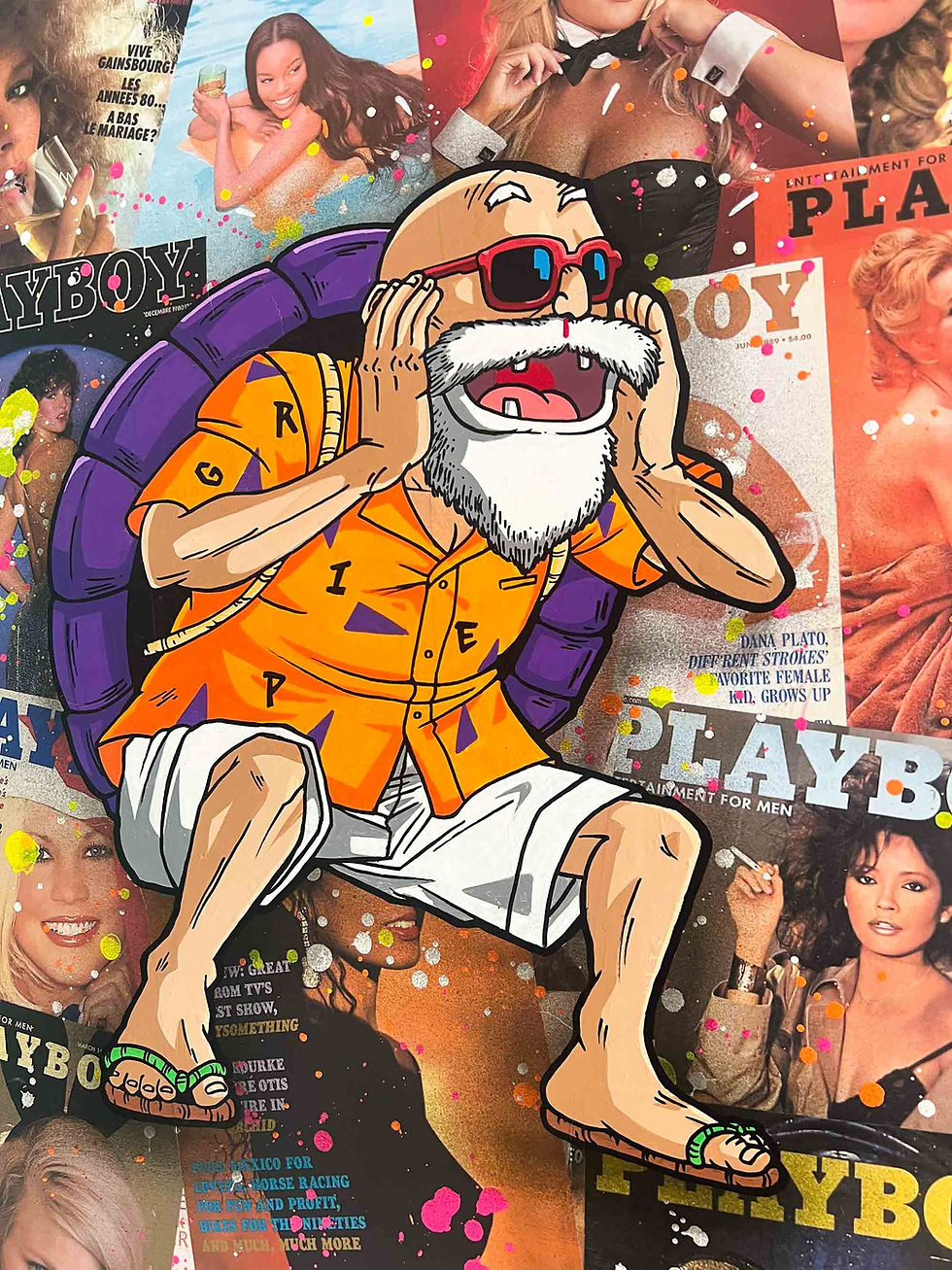 Miniature : GRIPE - Playboy - 60x80cm