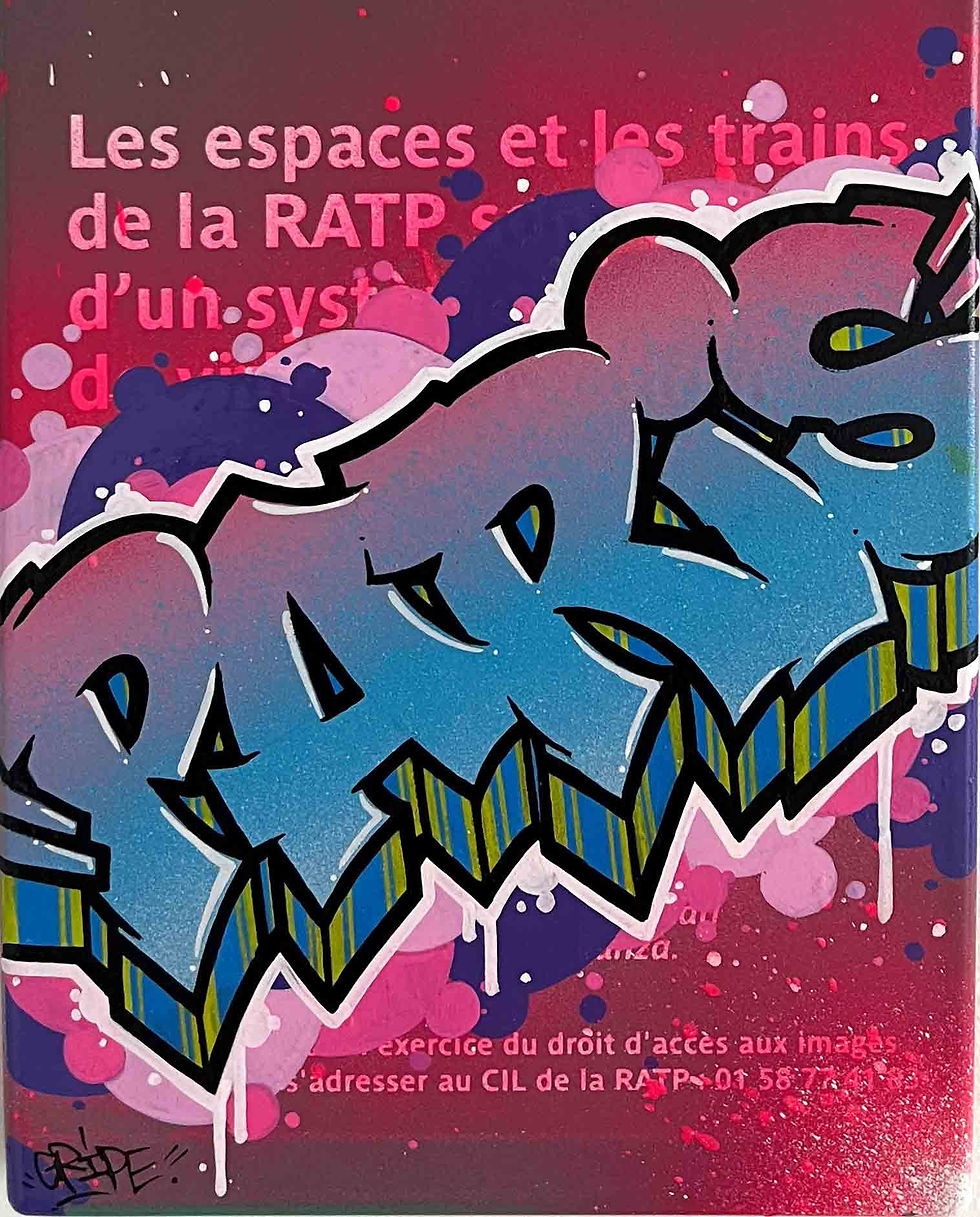 Miniature : GRIPE - Paris sous surveillance - 22,5x44cm