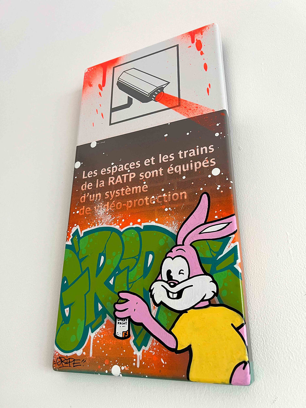 Miniature : GRIPE - Serge in Action - 22,5x44cm
