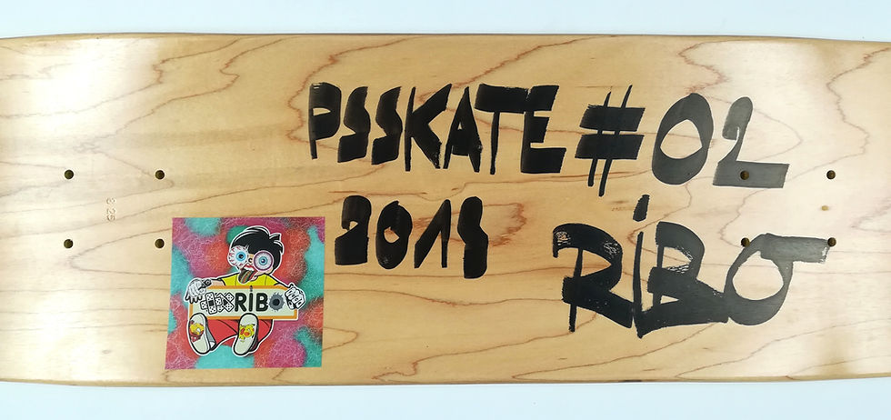 Miniature : SKATE DECK RIBO graffiti - street art - geek art