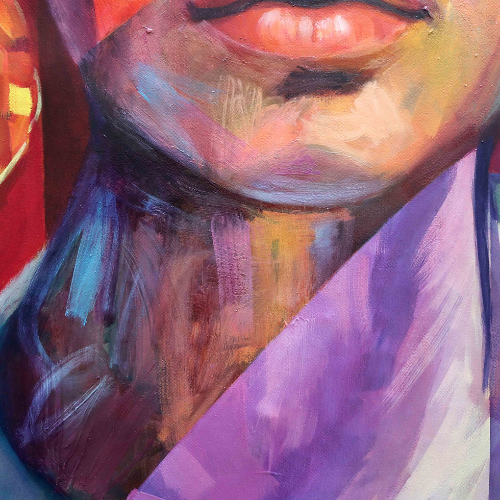 Miniature : Yannick AARON - FRIDA - 90x90cm
