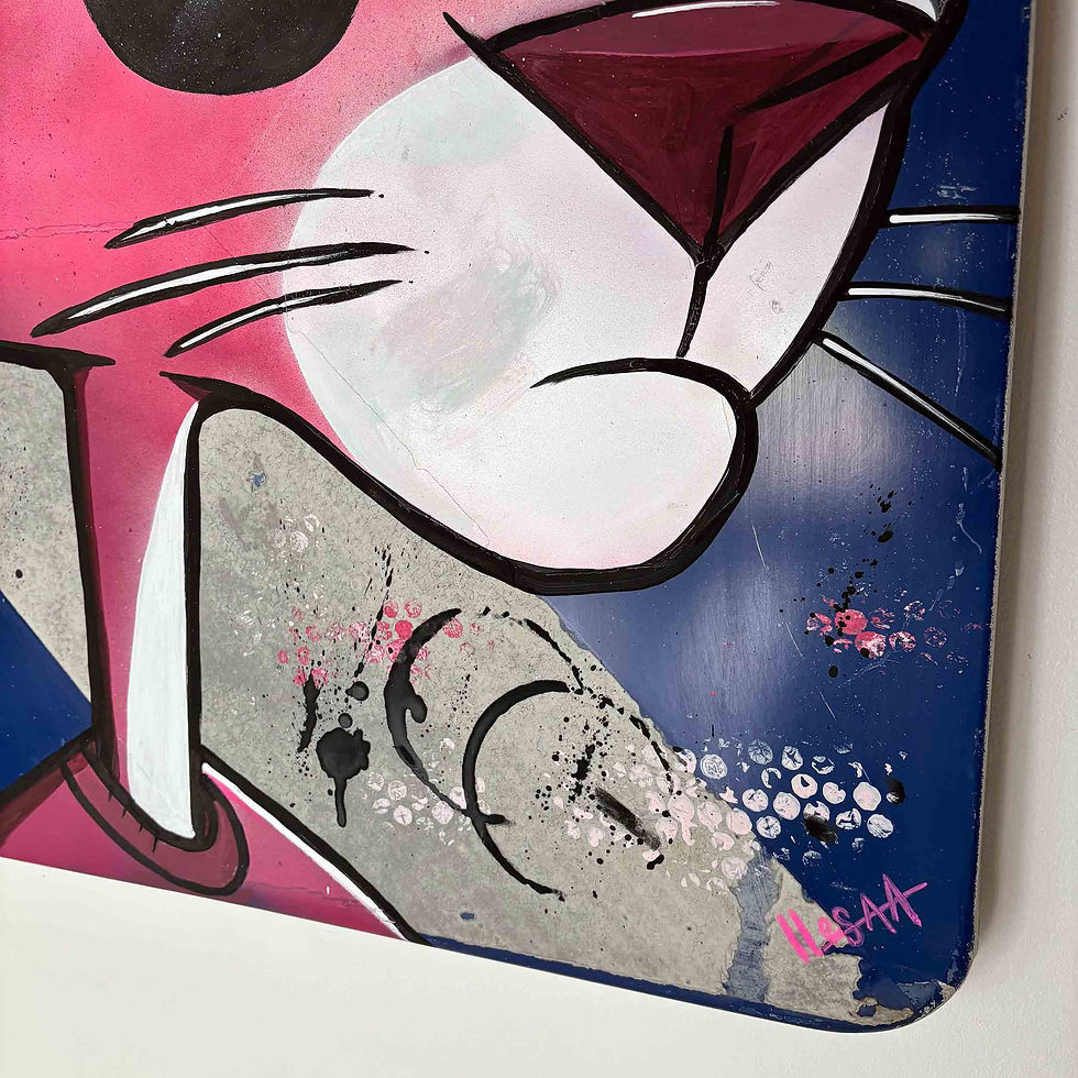 Miniature : Les Artistes Anonymes - Panthère Rayban - 61x61cm