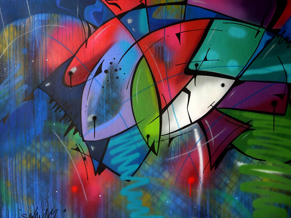 Miniature : SANAME - Fish 8 - 107x146cm