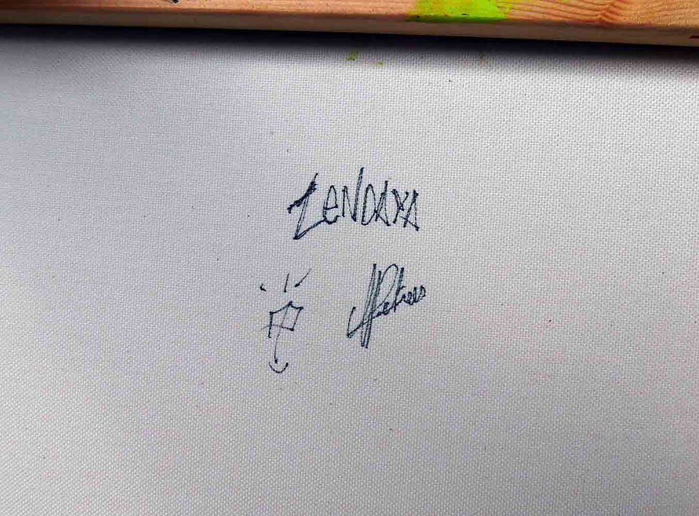 Miniature : ALEXANDRE PETRUS - ZENDAYA - 46x61cm