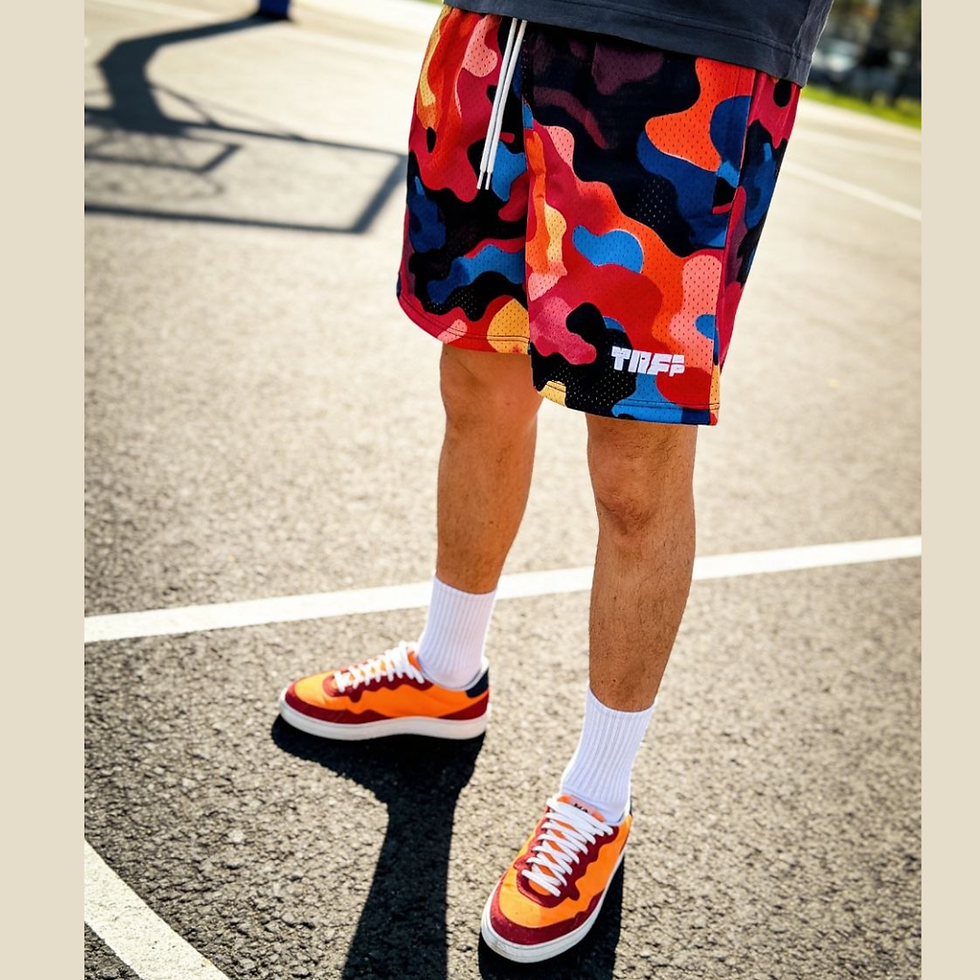 Thumbnail: TAFF Mesh Shorts – Camouflage (Legacy Edition)