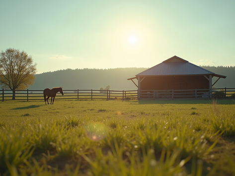 Horse yard to rent