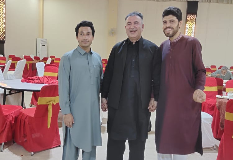 NOOR ALAM KHAN ASC ATTENDING WEDDING CERMONY