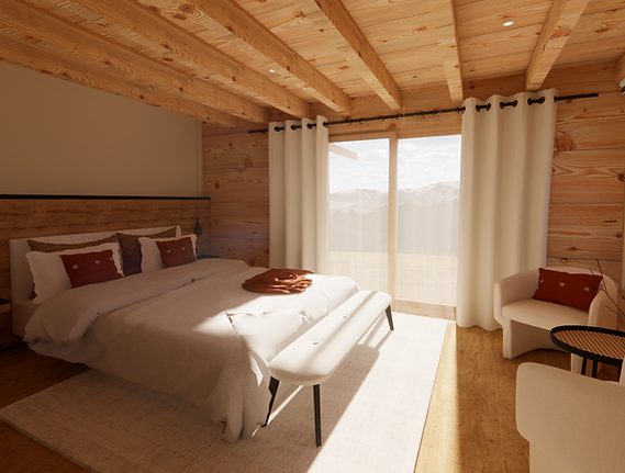 chambre chalet