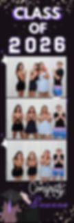 High school graduation photo booth party