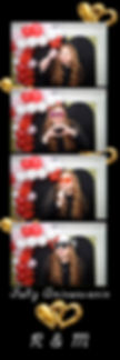 anniversary party photo strip 