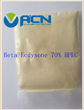 ACN-beta ecdysone 70% HPLC light yellow