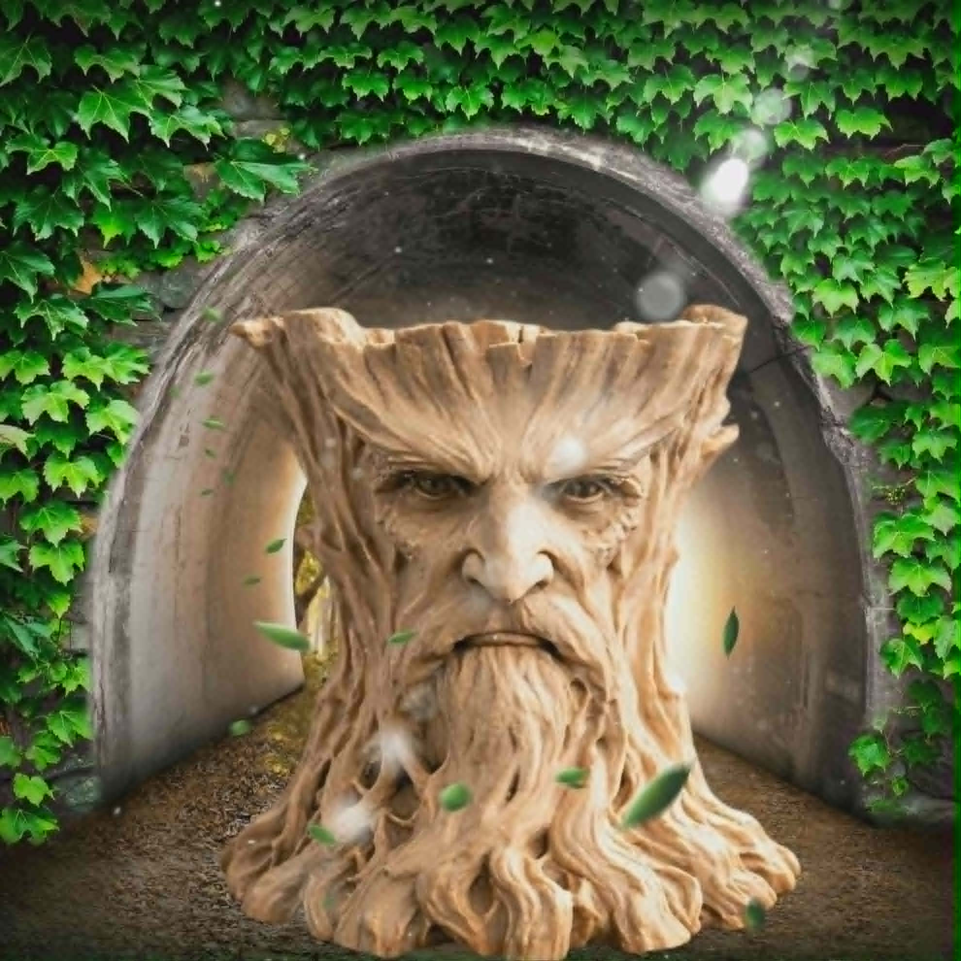 Wooden Head 3D Print