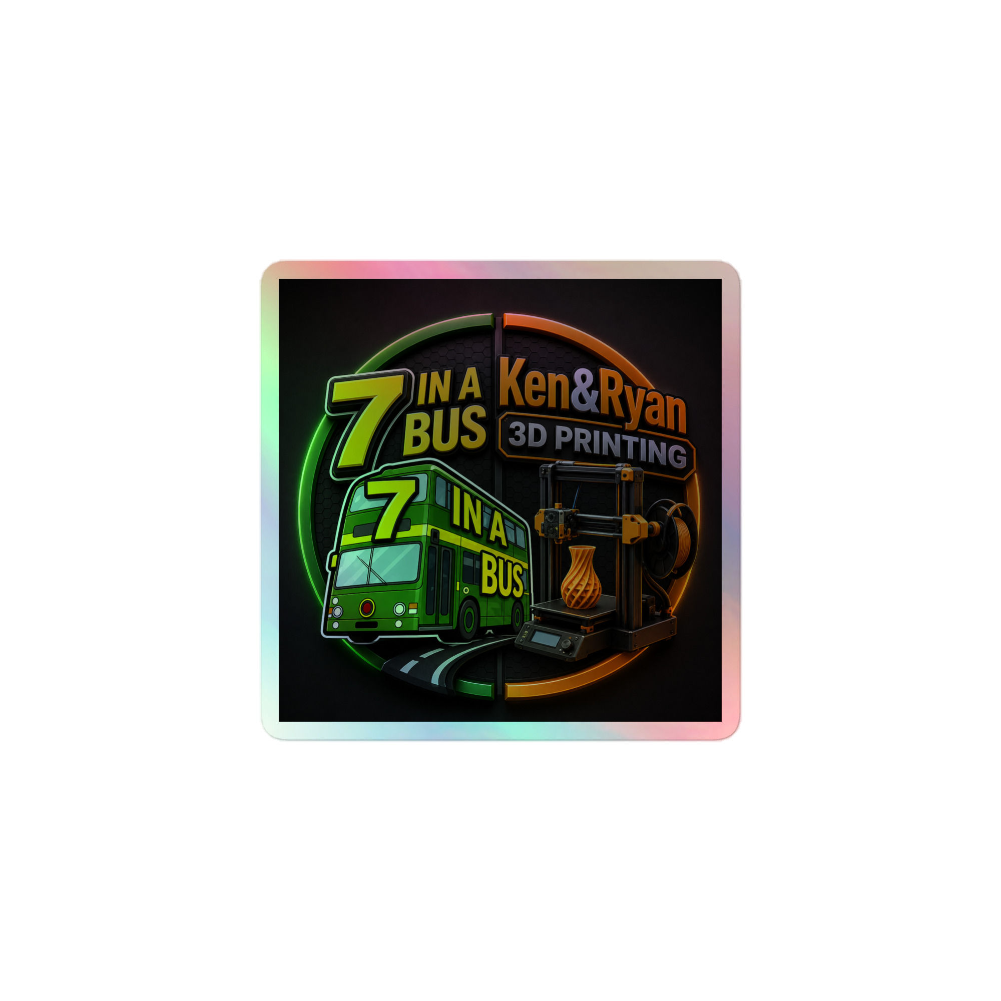 Holographic stickers