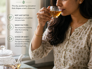 What Is Astringency in Tea? Bitterness, Dryness and Mouthfeel Explained