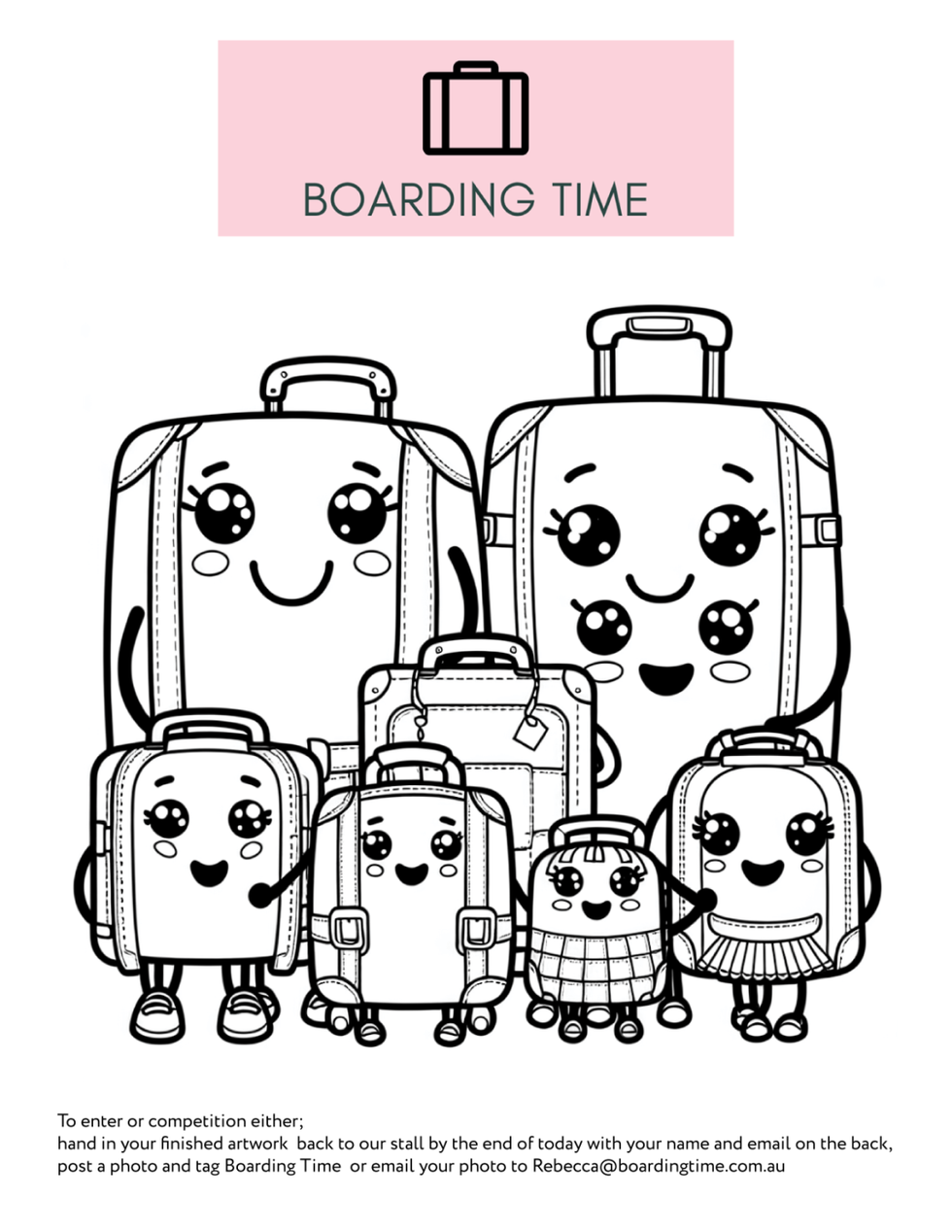 Boarding Time Colouring Competition