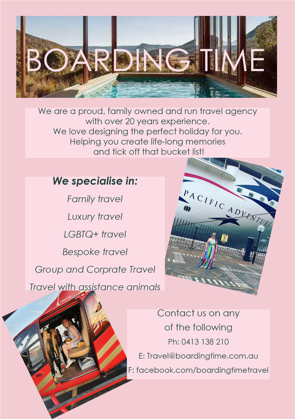 Boarding Time Flyer 2022