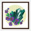 Thumbnail: Pansies, Sun and Ocean Crystal Wall art