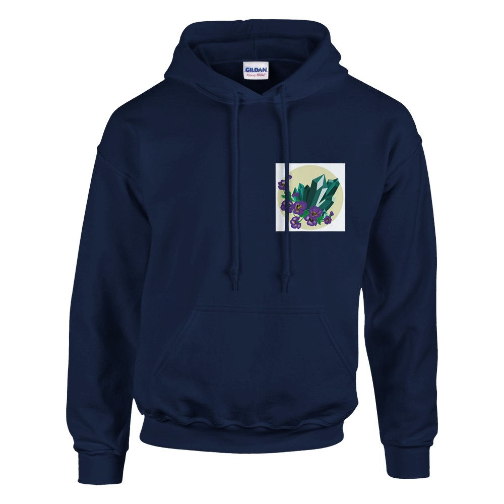 Pansies, Sun and Ocean Crystals clothing