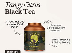 Citrus Black Tea: A Refreshing Shift in How India Enjoys Black Tea
