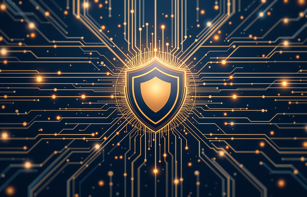 Cyber security illustration