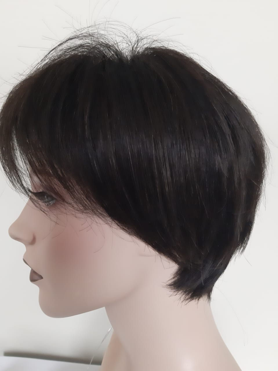 Miniatura: peluca de cabello corto