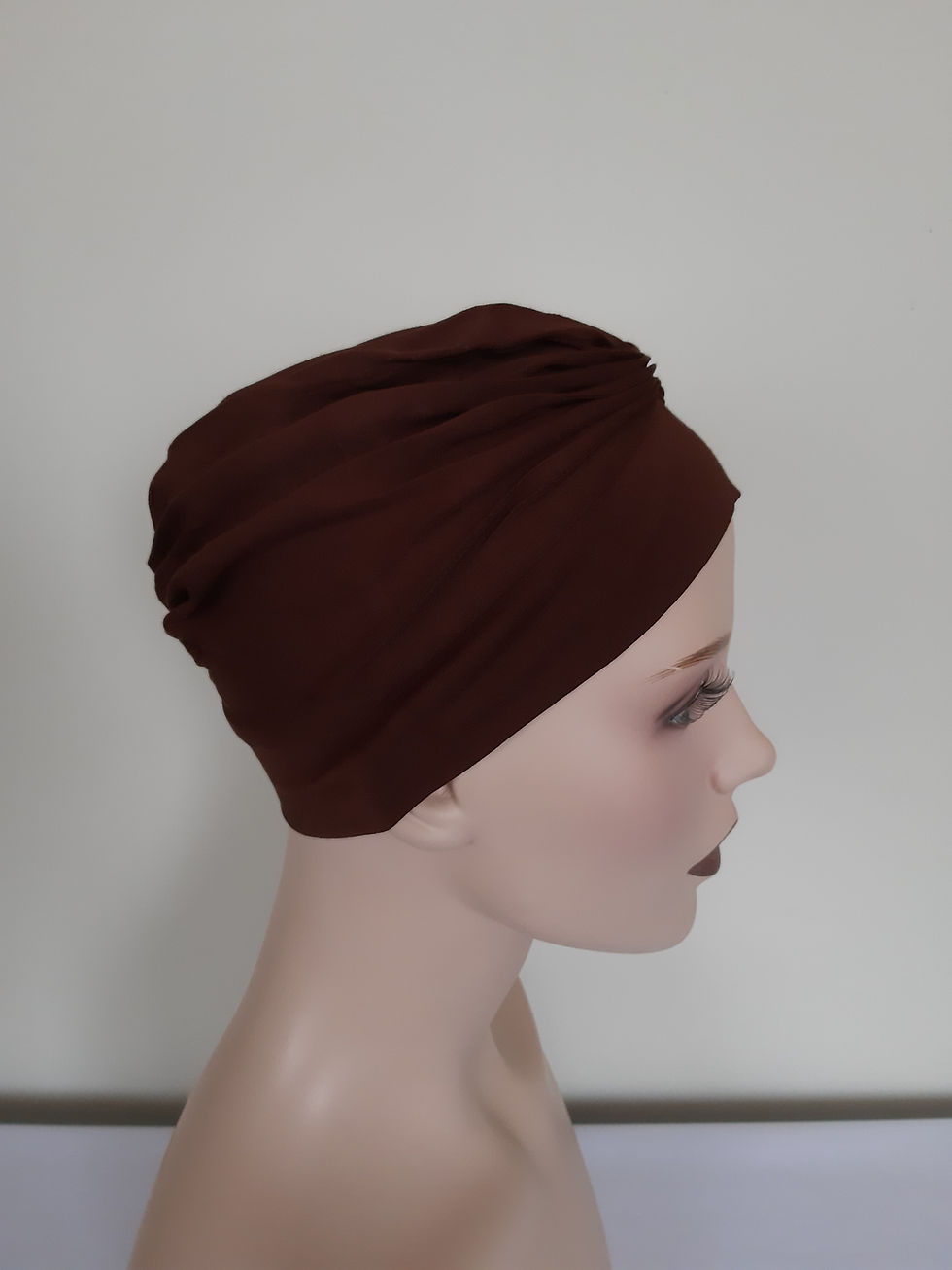 Miniatura: Turbante de Algodón en color chocolate