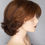 Miniatura: peluca de cabello corto ,fibra indetectable con monofilamento y lace front
