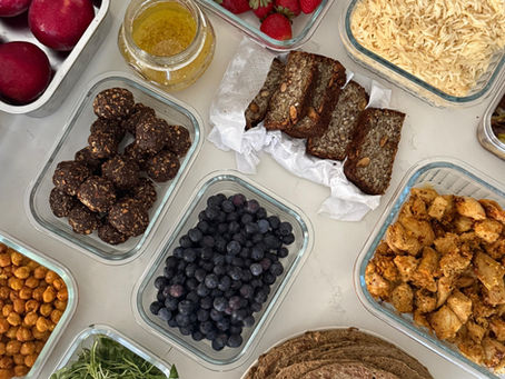 Meal Prep con opciones frescas y de temporada