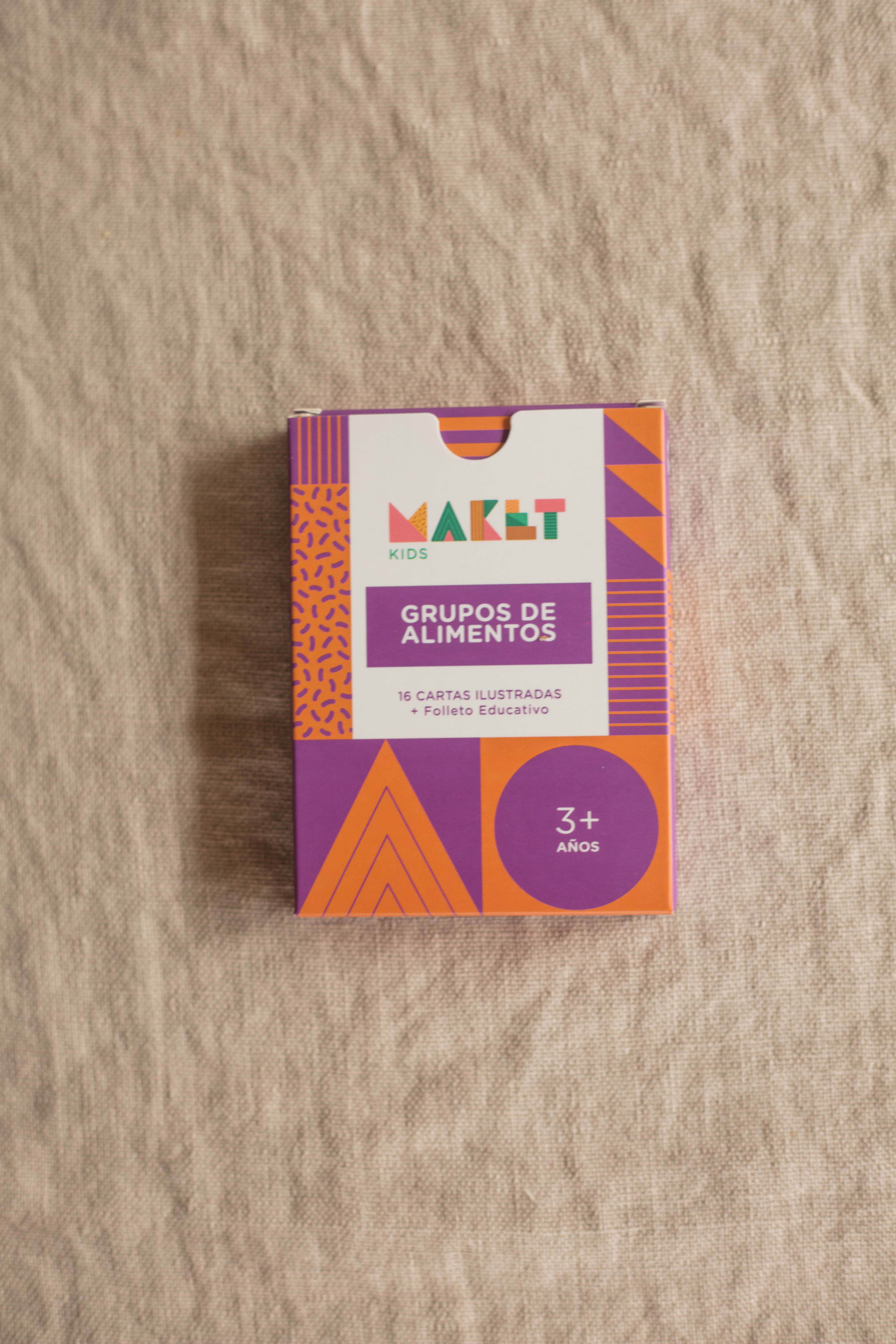 Cartas Memory Grupo de alimentos