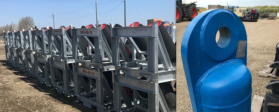 ROLLERS, CRADLES, SLINGS & PULLHEADS