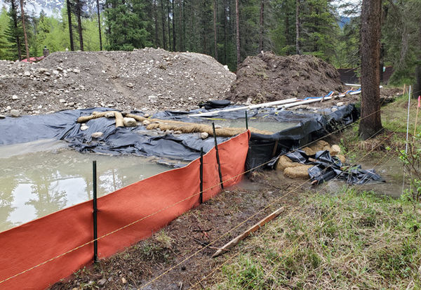 SILTRON POLLUTION PREVENTION FENCE