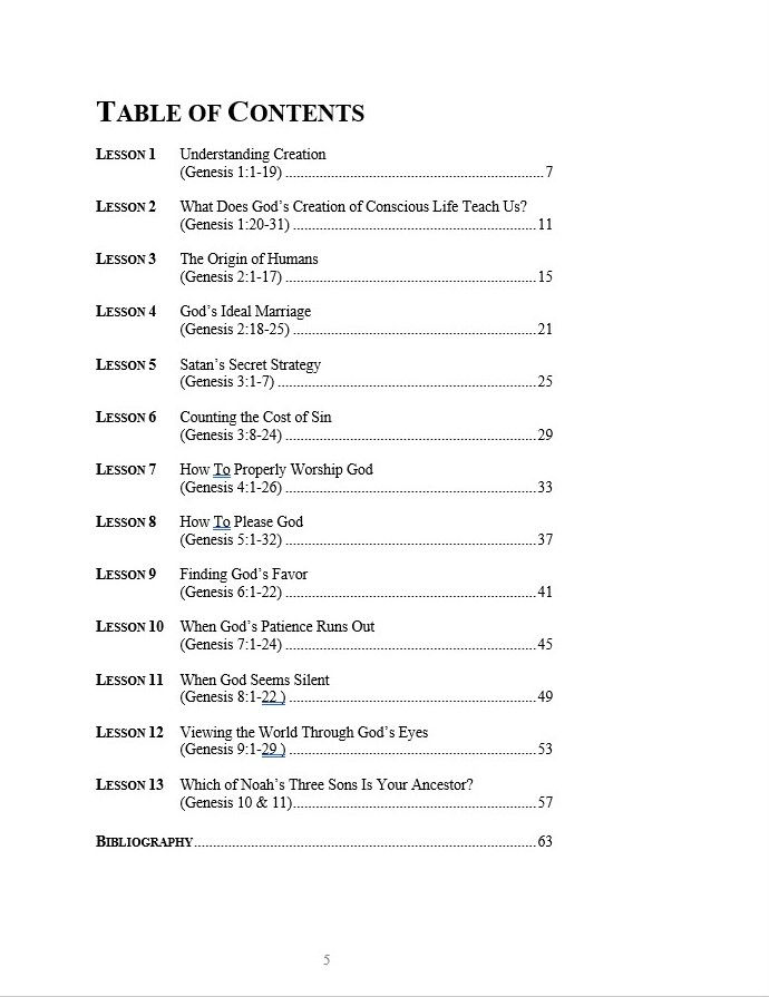 Thumbnail: Journey From the Beginning, Revised (Genesis 1-11)