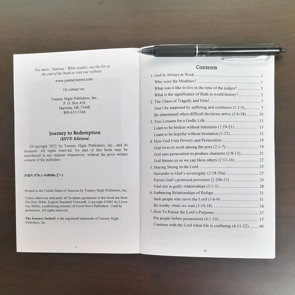 Thumbnail: Journey to Redemption: A Study of the Book of Ruth