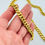 Thumbnail: 250g Cuban Link 24K Pure Gold Chain (9.1mm)