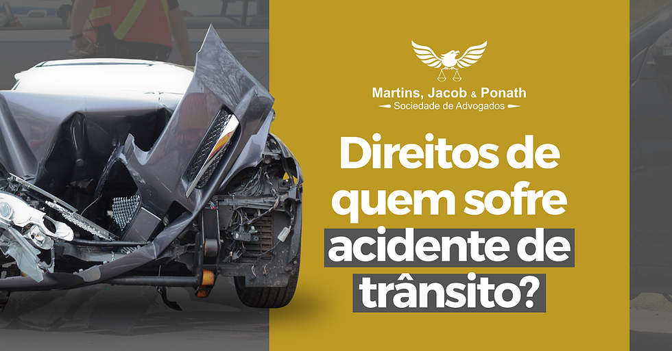 Quais são os direitos de quem sofre acidente de trânsito?